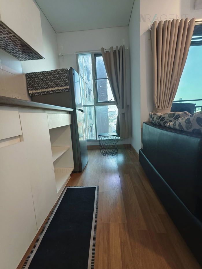 รูป 🚩 ให้เช่าคอนโด ลุมพินี เพลส รัชดา-สาธุ อาคาร 1 ชั้น 9 1 ห้องนอน ขนาด 28 ตรม ใกล้ Central rama 3 - รูปที่ 7/8