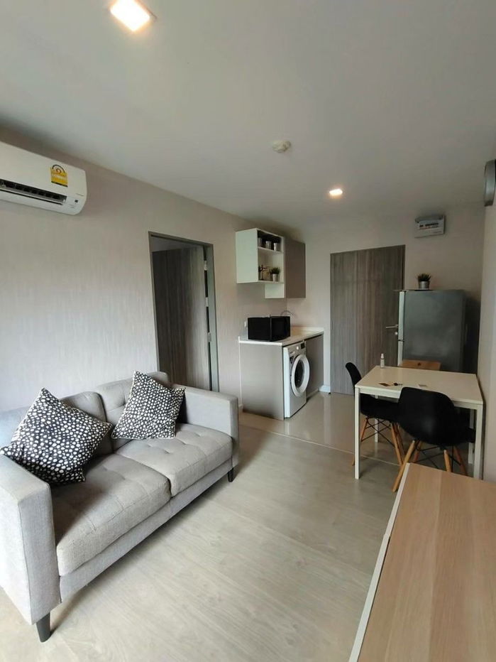 รูป ขายคอนโด Metro Luxe Ratchada ใกล้ MRT สุทธิสาร | 1 ห้องนอน 28.46 ตร.ม. ชั้น 4 | Low Rise สไตล์รีสอร์ท - รูปที่ 1/16