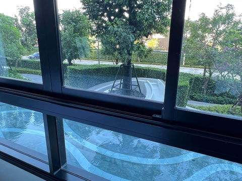 ขายดีคอนโดหาดใหญ่ หลังโฮมโปร ชั้น 2 ตึก B วิวสระน้ำ