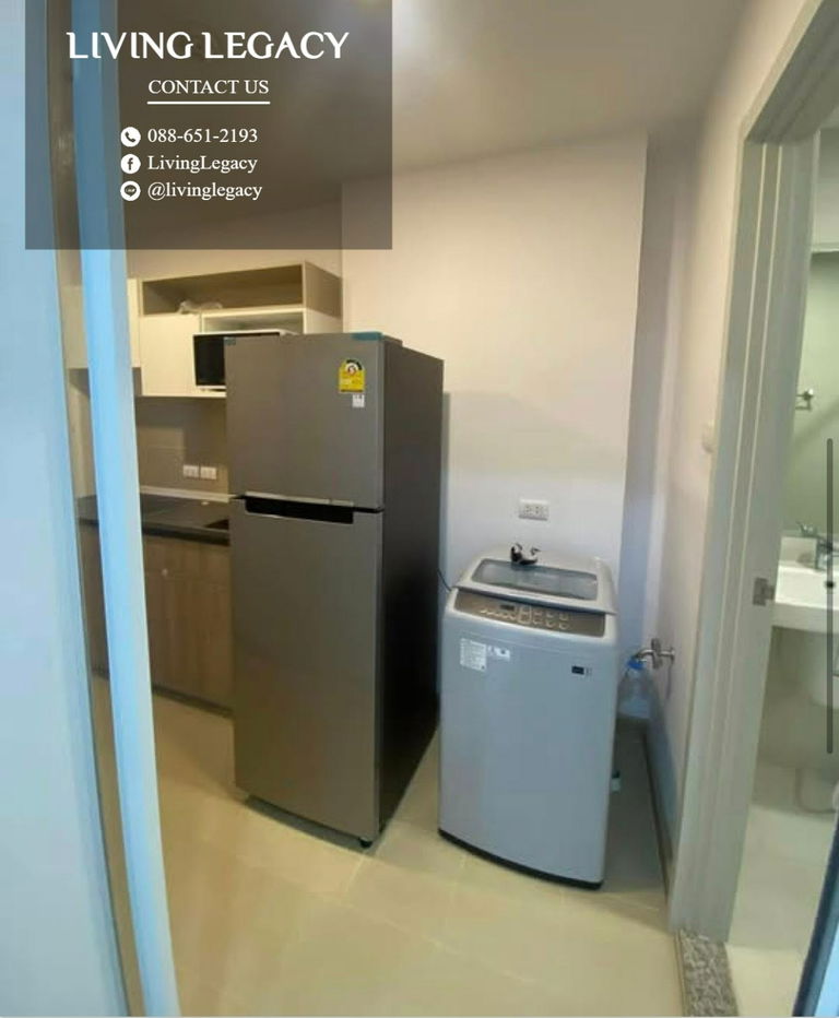 picture T6U4MM Condo For Rent Supalai Veranda Ramkhamhaeng 35 Sq.M. Floor 7 Building C line id : @livinglegacy - 4/8