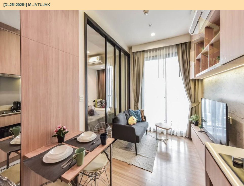 picture DL25120251 Condo for rent, M Jatujak near BTS Chatuchak park, ready to move in, call urgently 0638692663 LineID @162cjixi - 4/12