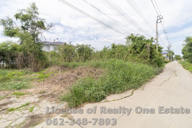 รูป ขายที่ดิน ถมแล้ว แปลงสวย ถ.บ้านกล้วย อ.ไทรน้อย จ.นนทบุรี - รูปที่ 2/8