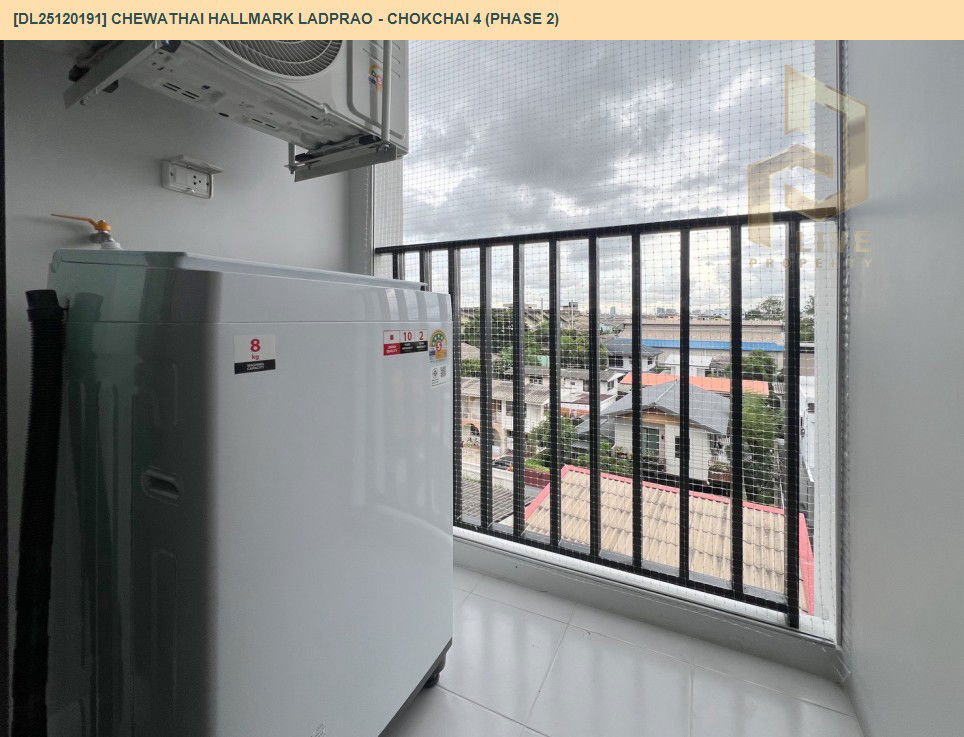 picture DL25120191 Condo for rent, Chewathai Hallmark Ladprao - Chokchai 4 (Phase 2) near -, ready to move in, call urgently 0638692663 LineID @897iyzll - 10/10