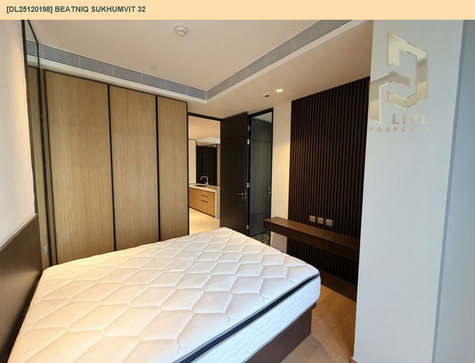 รูป DL25120198 ให้เช่าคอนโด บีทนิค สุขุมวิท 32 (Beatniq Sukhumvit 32) ใกล้ BTS ทองหล่อ พร้อมเข้าอยู่ โทรด่วน 0653619502 LineID @534wlwof - รูปที่ 13/15