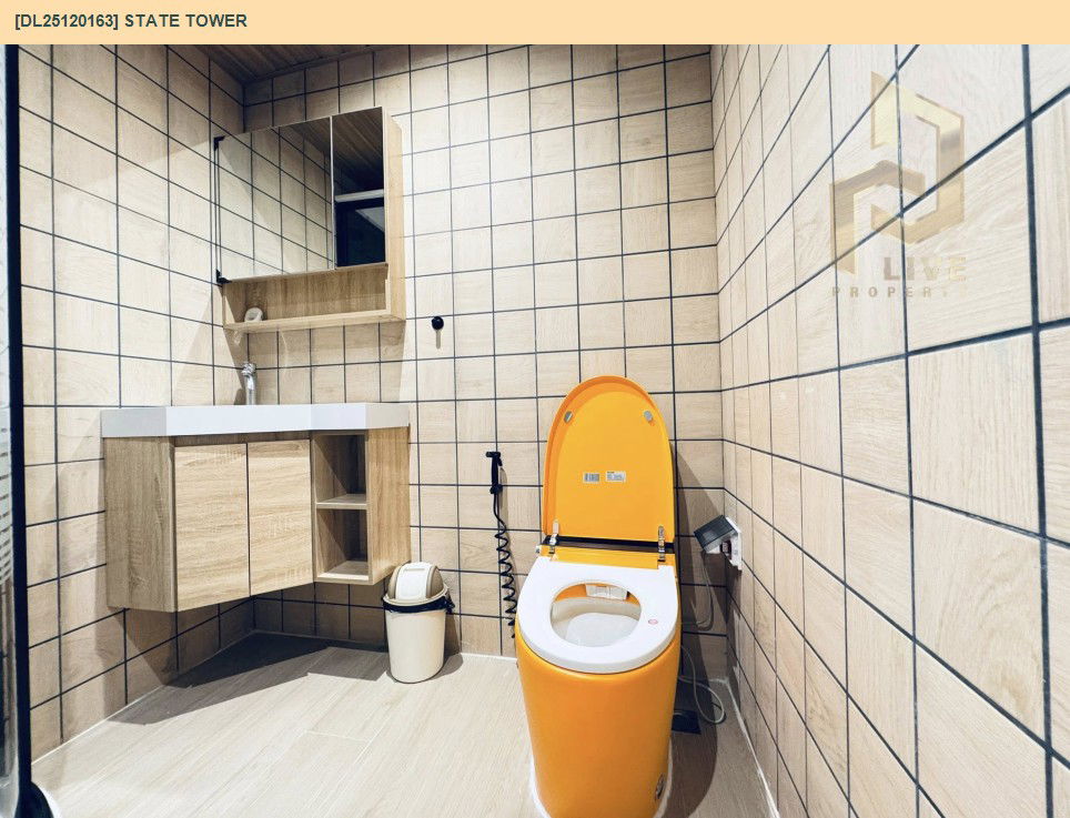 picture DL25120163 Condo for rent, State Tower near BTS Saphan Taksin, ready to move in, call urgently 0638692663 LineID @655ebbvc - 9/10