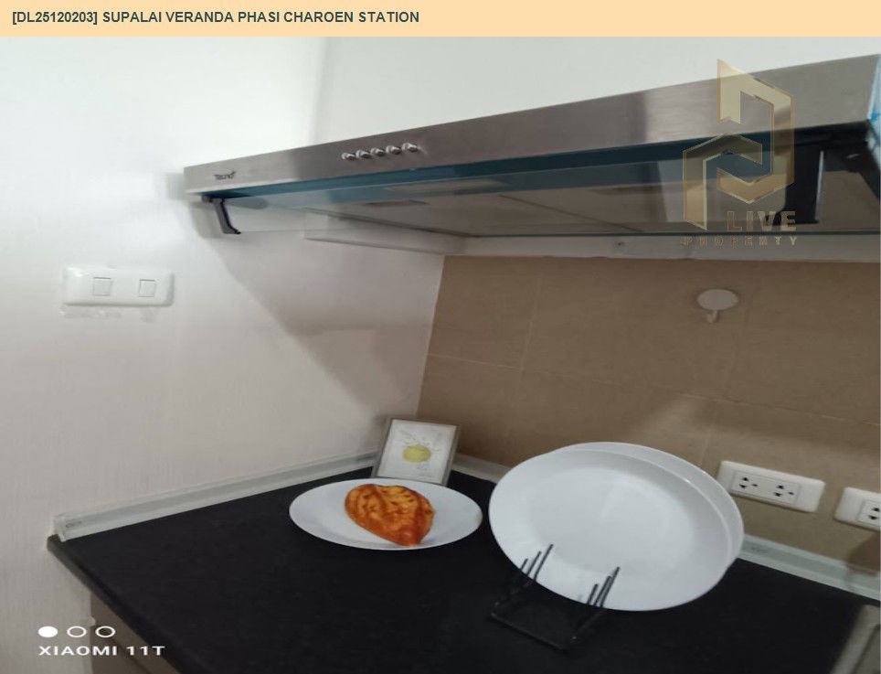 picture DL25120203 Condo for rent, Supalai Veranda Phasi Charoen Station near MRT ภาษีเจริญ, ready to move in, call urgently 0638692663 LineID @162cjixi - 9/10