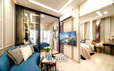ขายคอนโด : 35.0 ตร.ม.  1 ห้องนอน  1 ห้องน้ำ คอนโดสำหรับ ขายใน บางลำภูล่าง