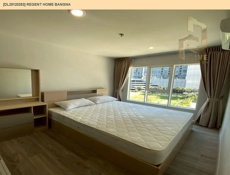 picture DL25120253 Condo for rent, Regent home bangna near BTS Bang Na, ready to move in, call urgently 0638692663 LineID @162cjixi - 3/7