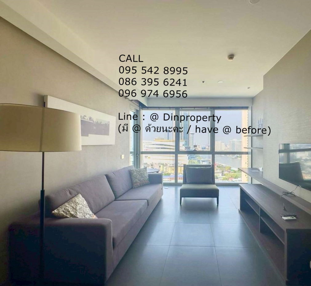 picture For Rent The River 1 Bedroom  River View BTS SaphanTaksin BTS Krungthonburi  ICONSIAM - 4/7