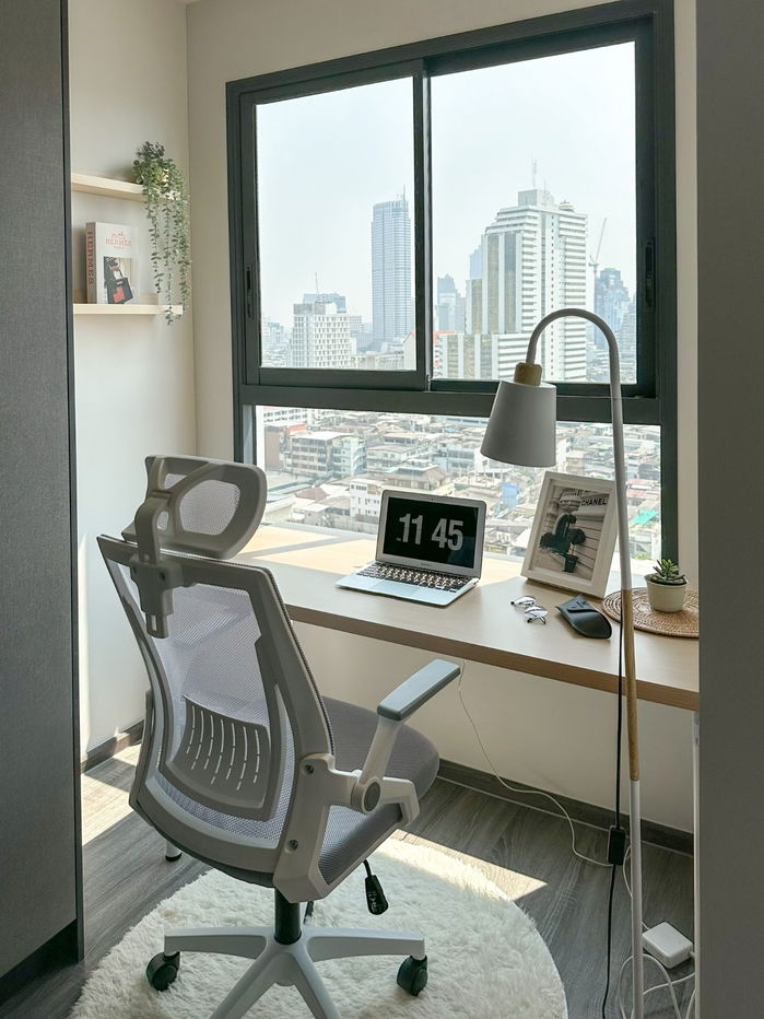 picture Condo for rent, IDEO Chula Samyan, cheap price, not more than 25,000 baht. Interested? Line: @951qfbfi - 7/9