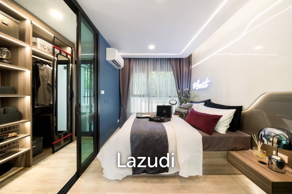 รูป 2 ห้องนอน 44.83ตร.ม. ดิ ออริจิ้น สุขุมวิท 105 - รูปที่ 9/15