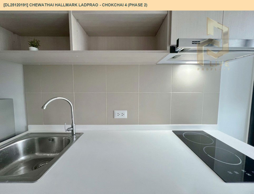 picture DL25120191 Condo for rent, Chewathai Hallmark Ladprao - Chokchai 4 (Phase 2) near -, ready to move in, call urgently 0638692663 LineID @897iyzll - 8/10