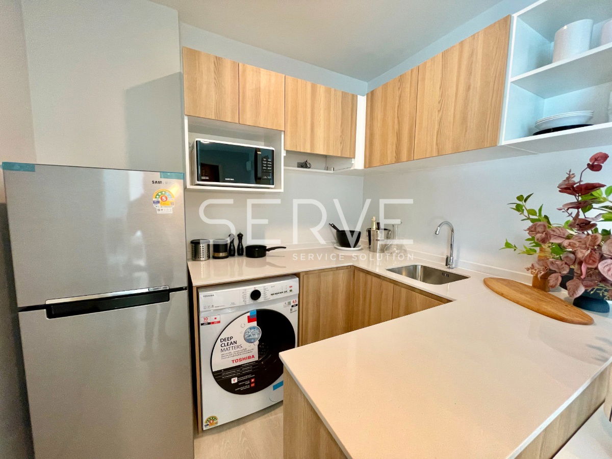 รูป 🔥ดีลเด็ด! ฟรีค่าเช่า 1 เดือน 2นอน แต่งครบ เฟอร์จัดเต็ม ทำเลดีๆ ใกล้BTSแยก คปอ.,สนามบินดอนเมือง  @ Nue Connex DonMueang - รูปที่ 4/7