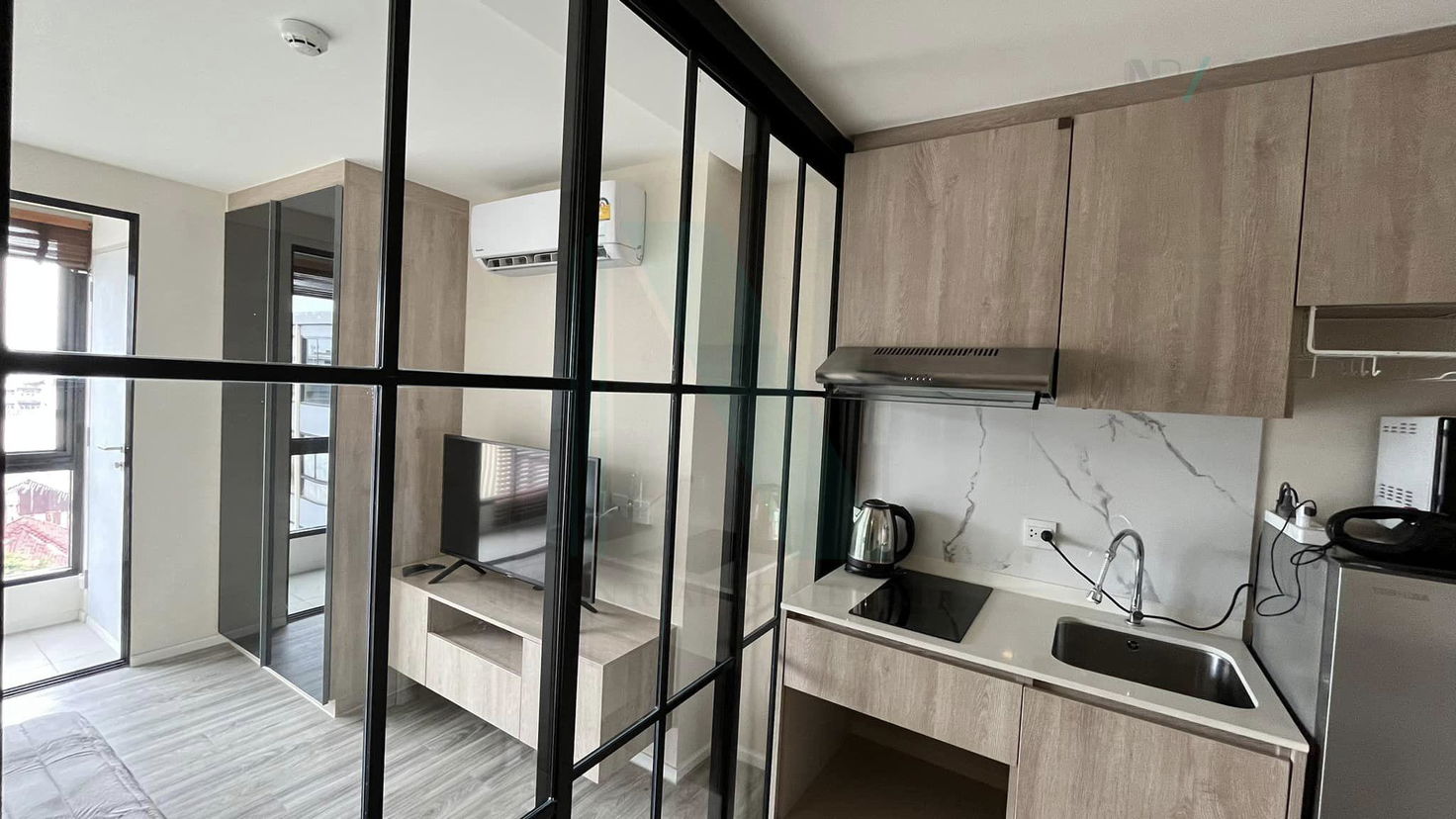 picture For Rent Condo IKON SUKHUMVIT 77 Building C, Floor 8,Studio, Room size 23.00 sqm - 5/8