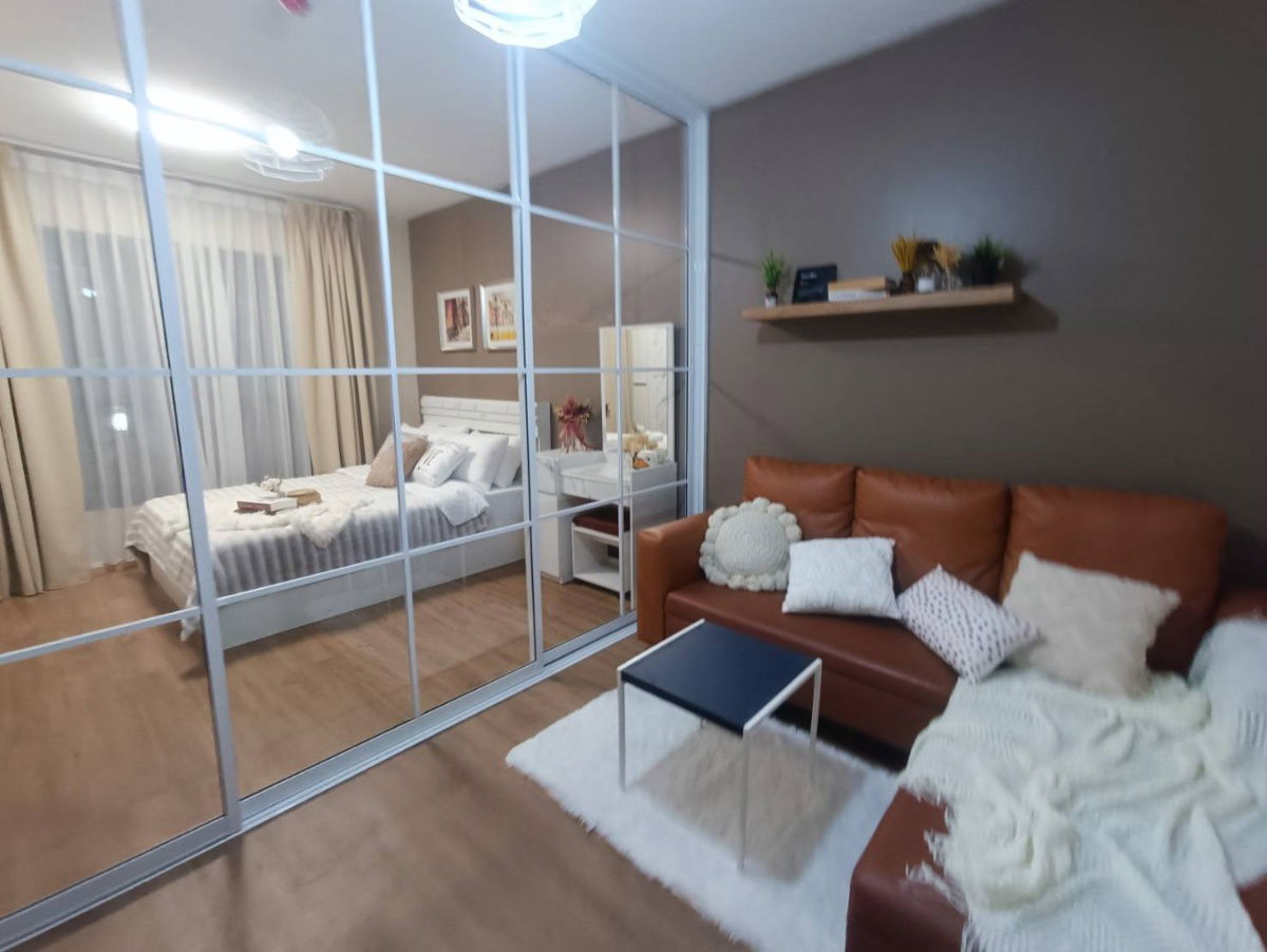 รูป เป็นเจ้าของห้องสวยในราคาถูกกว่าค่าเช่า ห้องรีโนเวทพร้อมอยู่ แถมเครื่องใช้ไฟฟ้า BU โชคชัย 4 (28 ตรม) ใกล้สถานีโชคชัย 4 - รูปที่ 14/18