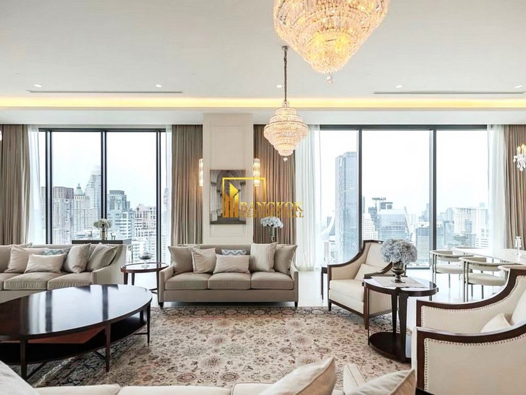 รูป The Residence at Sindhorn Kempinski | Luxurious 4 Bedroom Penthouse - BR60801SH - รูปที่ 2/25