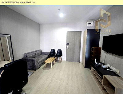 Condos for rent : DL24070235 Condo for rent, IDEO Sukhumvit 115  near BTS Pu Chao, ready to move in, call urgently 0614453194 LineID @952jdxxk