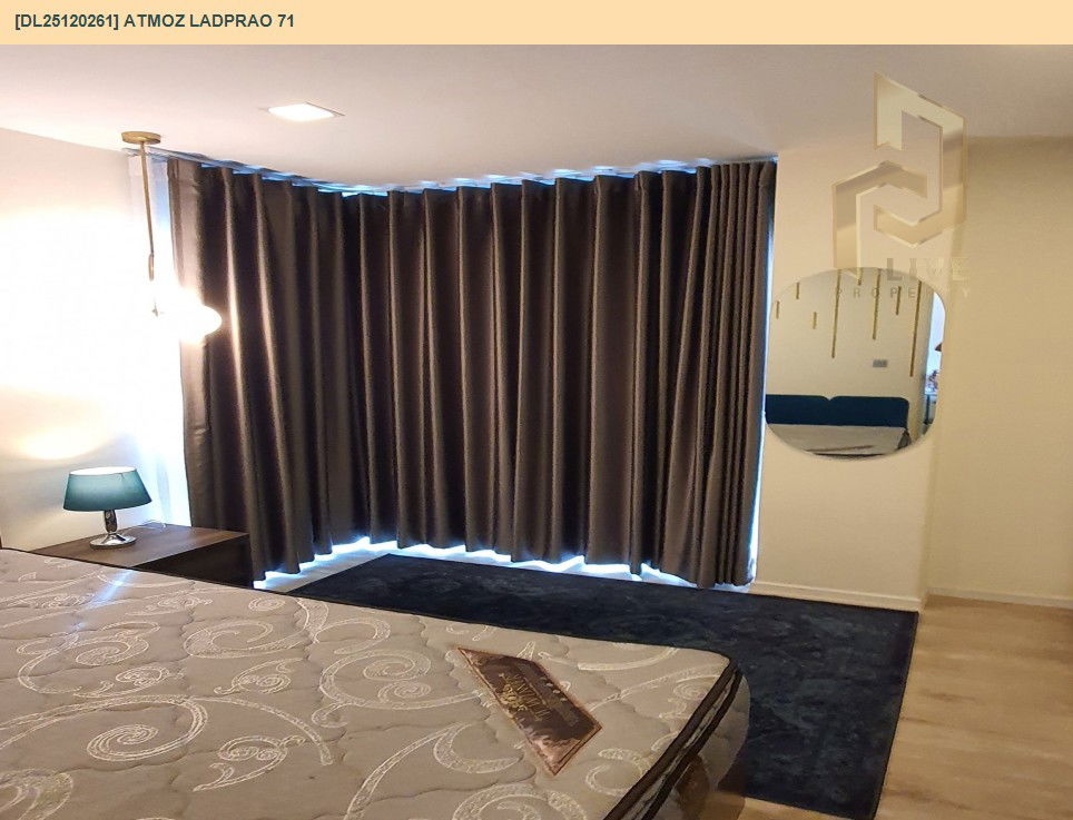 รูป DL25120261 ให้เช่าคอนโด แอทโมซ ลาดพร้าว 71 (Atmoz Ladprao 71) ใกล้ BTS สายสีเหลือง ลาดพร้าว-สำโรง พร้อมเข้าอยู่ โทรด่วน 0653619502 LineID @534wlwof - รูปที่ 9/13