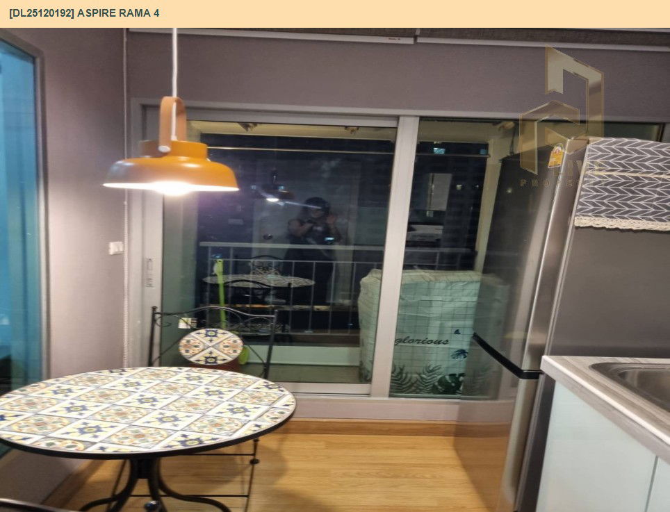 picture DL25120192 Condo for rent, Aspire Rama 4 near BTS Ekkamai, ready to move in, call urgently 0638692663 LineID @655ebbvc - 8/10