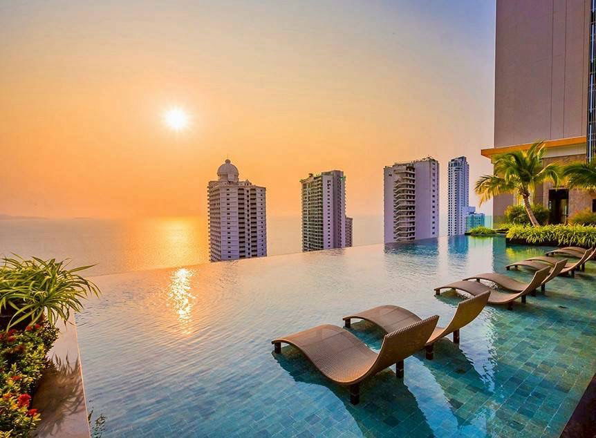 รูป  The Riviera Wongmat Beach *Foreigner Name* Stunning SeaView Unit   - รูปที่ 14/15