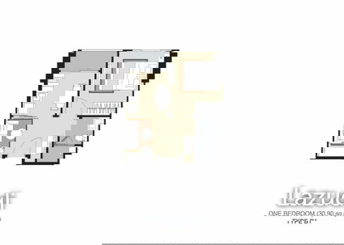 1 ห้องนอน 31.15 ตร.ม. วิซดอม อเวนิว รัชดา - ลาดพร้าว