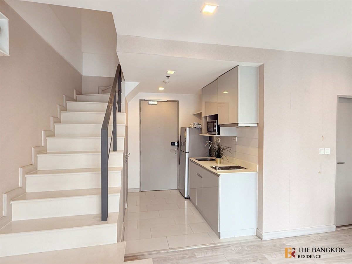 รูป Ideo Mobi Sukhumvit 81💫 Duplex 2 นอน เฟอร์ครบ สภาพดี ✨ ใกล้ BTS อ่อนนุช - รูปที่ 6/8