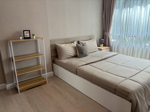 P696 ให้เช่าคอนโด Metro luxe Ratchada (เมโทร ลักซ์ รัชดา) ห้องสวยมาก เฟอร์ครบ มีเครื่องซักผ้า พร้อมเข้าอยู่