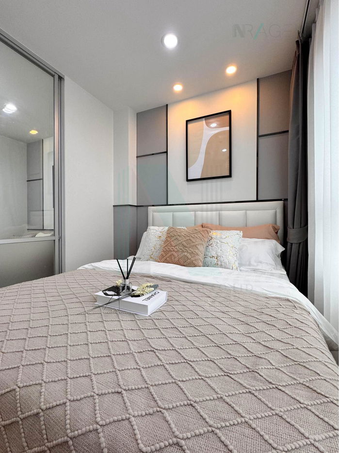 รูป 🚩 ขายคอนโด ลุมพินี พาร์ค นวมินทร์-ศรีบูรพา อาคาร 1 ชั้น 10 1 ห้องนอน ขนาด 22 ตรม ใกล้ ตลาดอินทรารักษ์ - รูปที่ 3/8