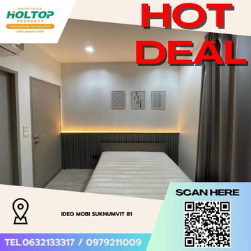 #Z3535💥 081268 🔥Condo for rent: Ideo Mobi Sukhumvit 81