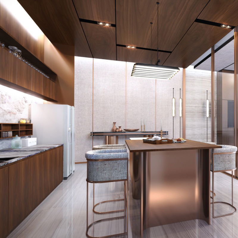 รูป Luxury condo for rent, ANIL Sathon 12, 32nd floor, in the heart of the city, cheapest in this area, next to BTS Saint Louis, North Sathorn Road. - รูปที่ 8/15