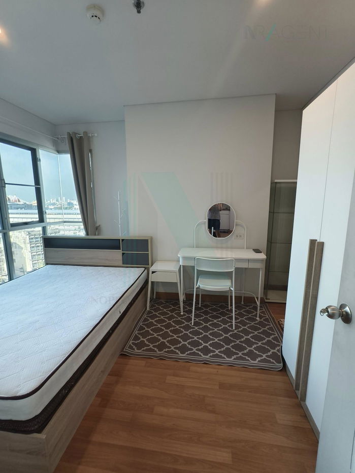 picture ð For Rent Condo LUMPINI PLACE RATCHADA - SATHU Building 1, Floor 9,1 bed room, Room size 28 sqm - 5/8