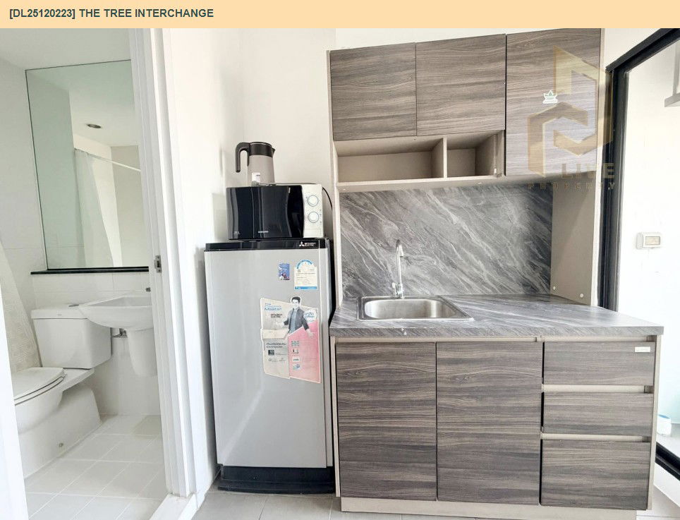 รูป DL25120223 ให้เช่าคอนโด เดอะ ทรี อินเตอร์เชนจ์ (The Tree Interchange) ใกล้ MRT เตาปูน พร้อมเข้าอยู่ โทรด่วน 0653619502 LineID @534wlwof - รูปที่ 8/10
