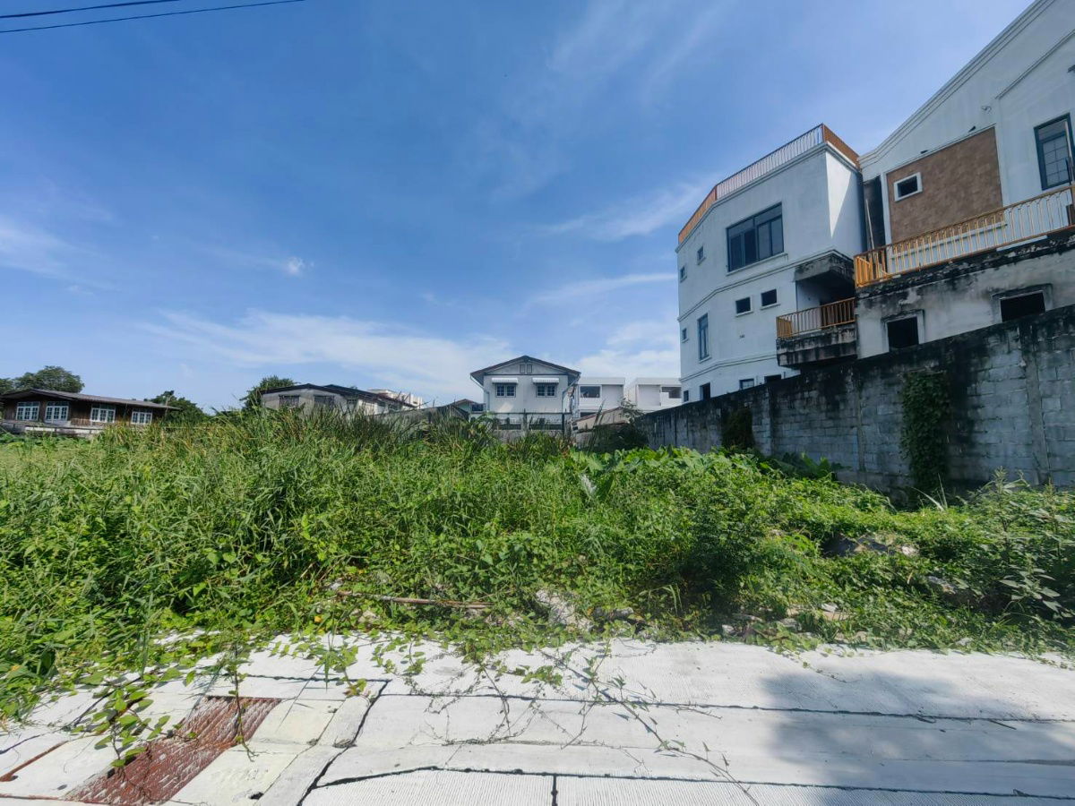 รูป ขายที่ดิน 714 ตรว. ในซอยเฉลิมพระเกียรติ ร9 ซอย23 ใกล้สวนหลวงร.9 บรรยากาศดี เหมาะสร้างที่พักอาศัย - รูปที่ 2/4