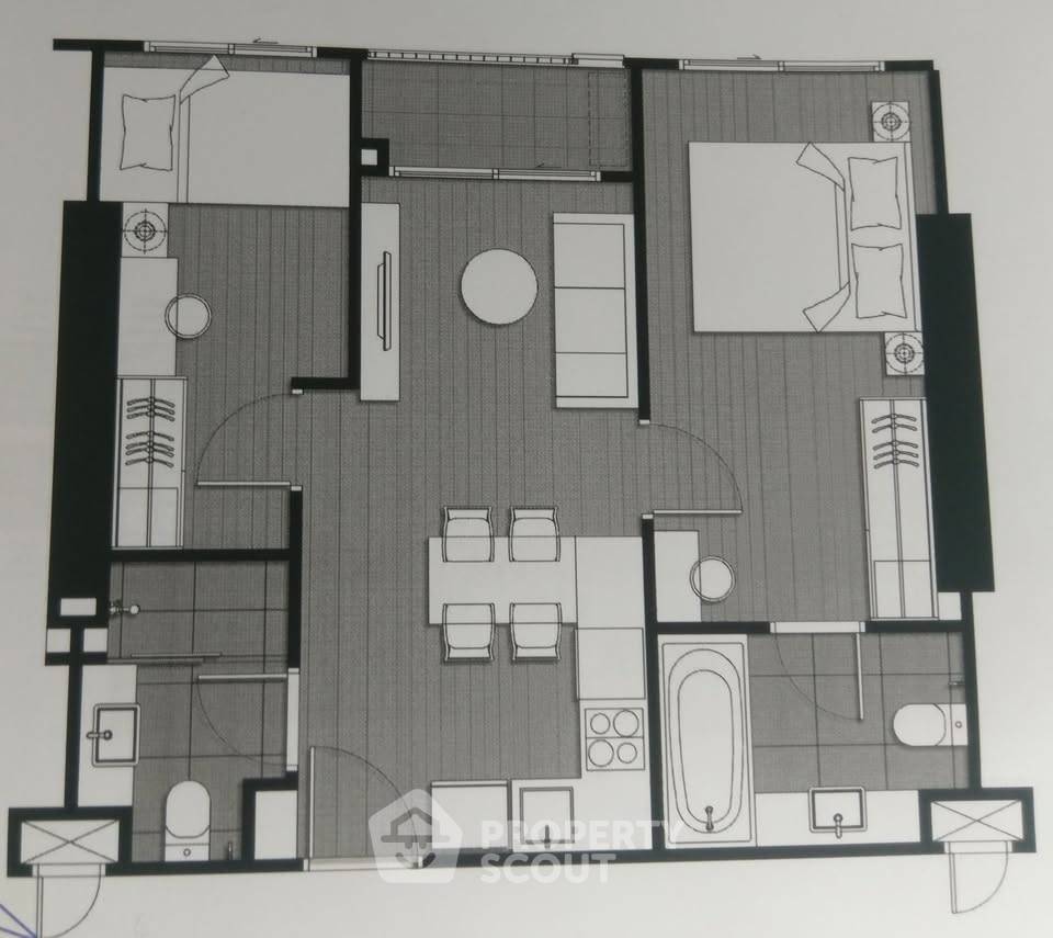 รูป คอนโด 2-ห้องนอน ที่ ไอดีโอ สุขุมวิท 93 ใกล้ BTS บางจาก (ID 2469879) - รูปที่ 9/9