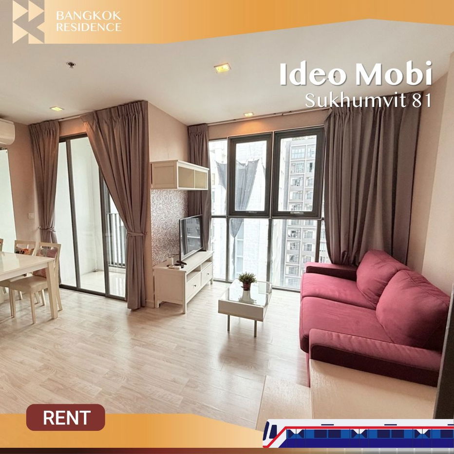 รูป Ideo Mobi Sukhumvit 81💫 Duplex 2 นอน เฟอร์ครบ สภาพดี ✨ ใกล้ BTS อ่อนนุช - รูปที่ 1/8