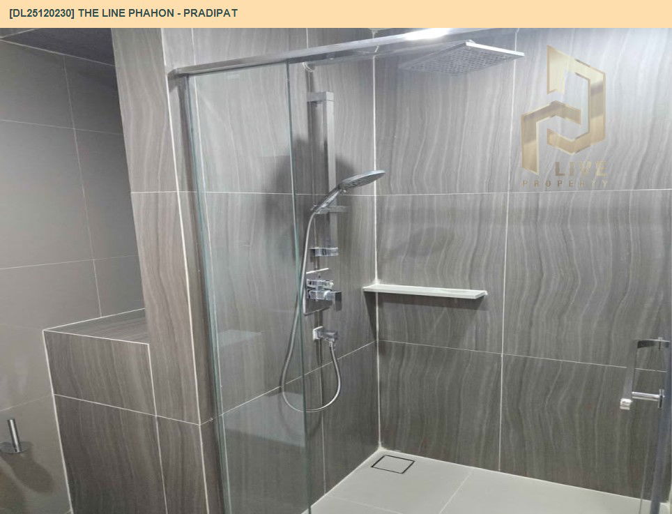 รูป DL25120230 ให้เช่าคอนโด เดอะ ไลน์ พหล - ประดิพัทธ์ (THE LINE Phahon - Pradipat) ใกล้ BTS สะพานควาย พร้อมเข้าอยู่ โทรด่วน 0653619502 LineID @534wlwof - รูปที่ 7/10