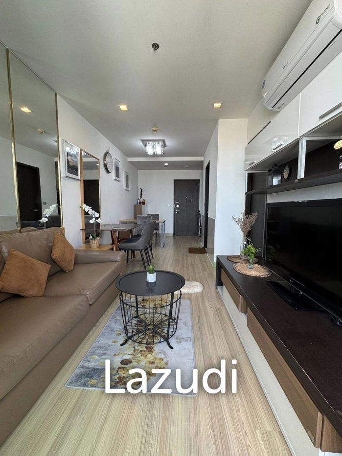 รูป 52 sqm high floor 1 bedroom condo in Sky Walk Phra Khanong - รูปที่ 3/14