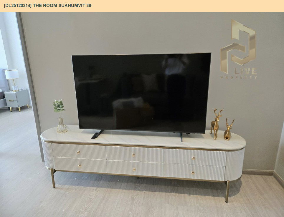 รูป DL25120214 ให้เช่าคอนโด เดอะ รูม สุขุมวิท 38 (The Room Sukhumvit 38) ใกล้ - พร้อมเข้าอยู่ โทรด่วน 0614453194 LineID @162cjixi - รูปที่ 4/7
