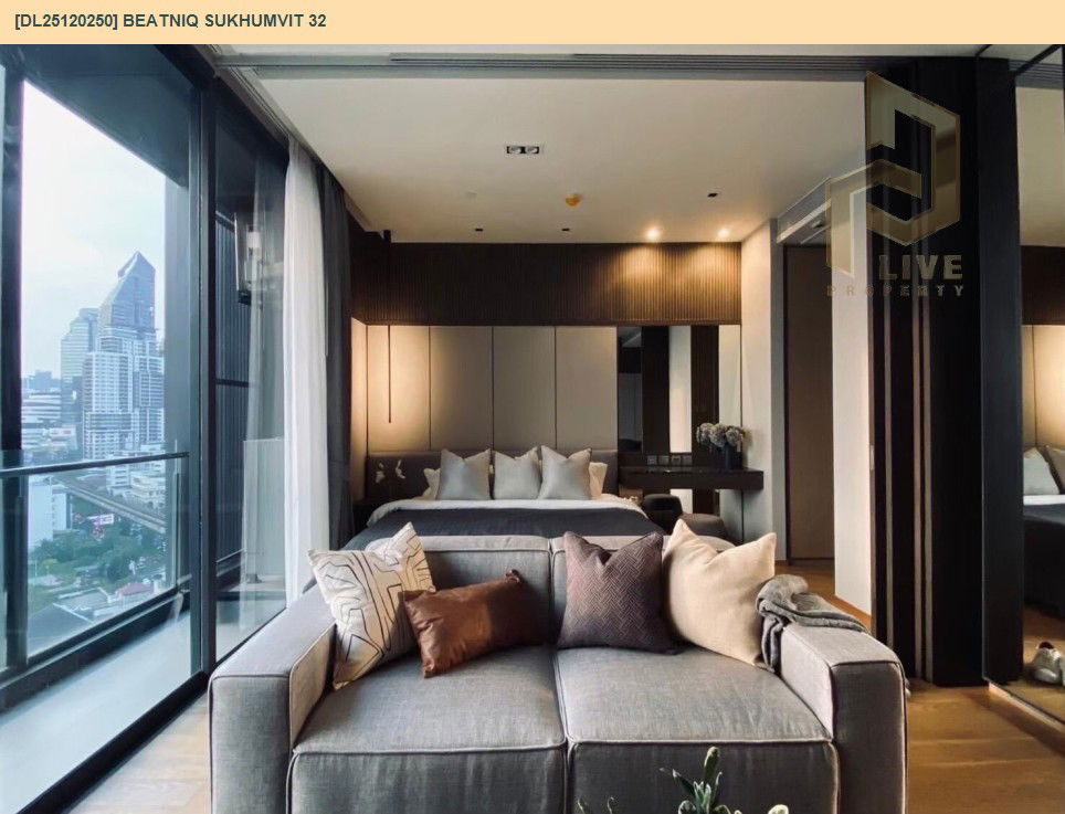 picture DL25120250 Condo for rent, Beatniq Sukhumvit 32 near BTS Thong Lo, ready to move in, call urgently 0638692663 LineID @655ebbvc - 2/14