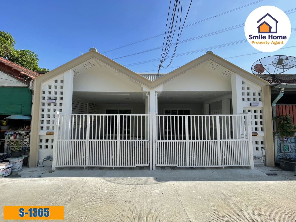 รูป บ้านชั้นเดียวซอยอุดมเดช12/1 บางเมือง เทพารักษ์ สมุทรปราการ ใกล้BTSสำโรง - รูปที่ 1/7