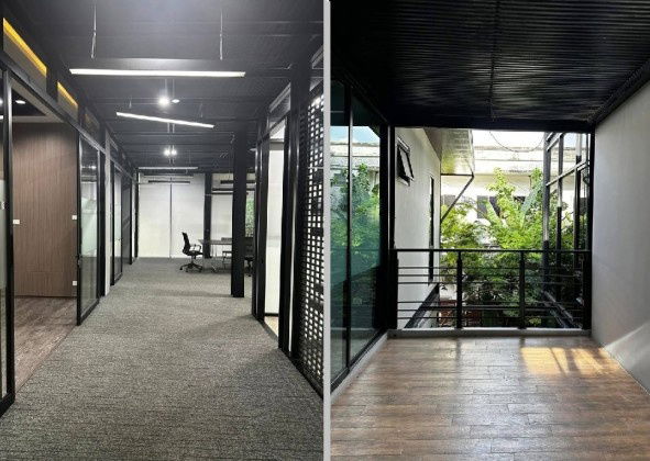 รูป ให้เช่าอาคารสำนักงาน ซอยลาซาล บางนา พื้นที่ใช้สอย 1,107 ตารางเมตร / แอร์ 25 เครื่อง / จอดรถ 10 คัน - รูปที่ 13/13