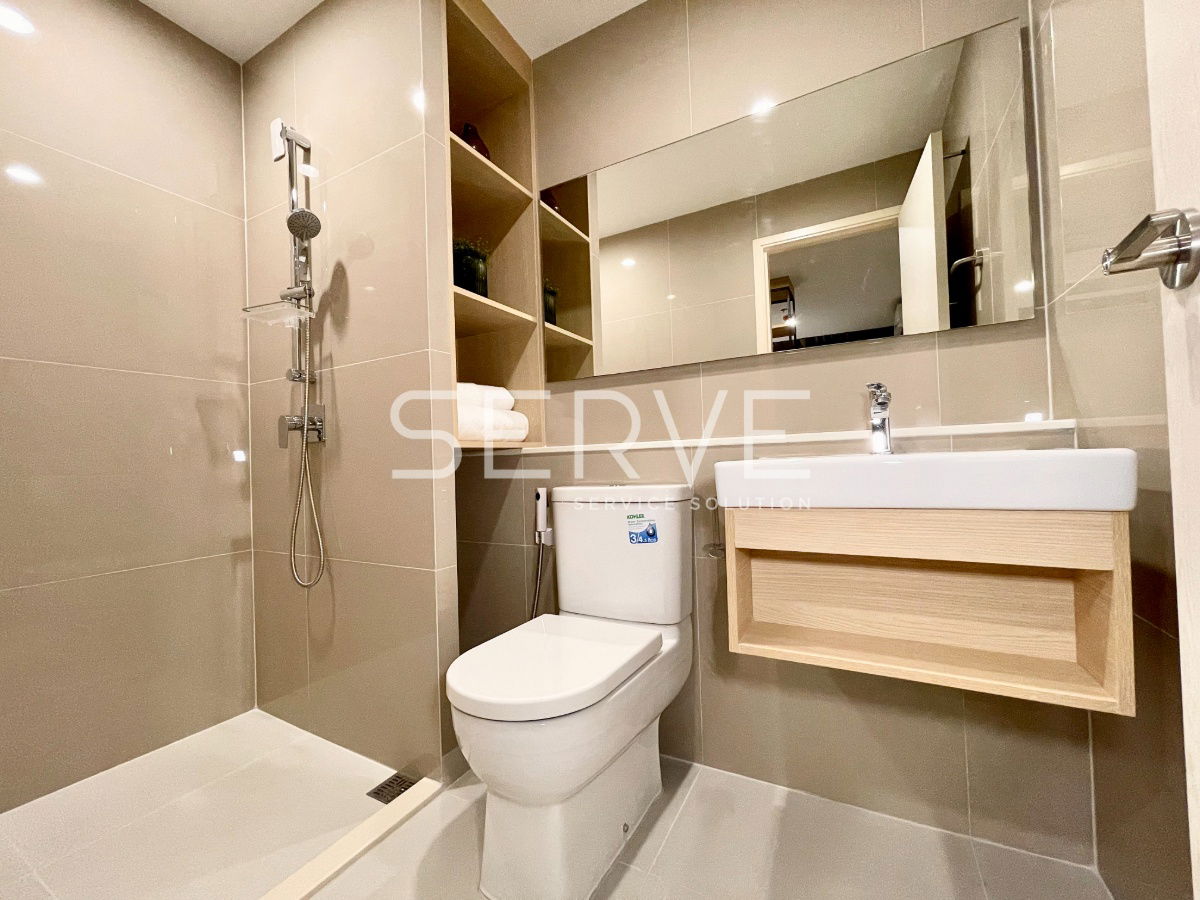 รูป ห้องใหม่ 1นอน แต่งครบ ฟร๊! ค่าเช่า 1 เดือน พร้อมอยู่บนทำเลดีๆ มีShuttle Bus รับ-ส่งรถไฟฟ้า ใกล้ สนามบินดอนเมือง,BTSแยก คปอ. @ Nue Connex DonMueang - รูปที่ 10/11