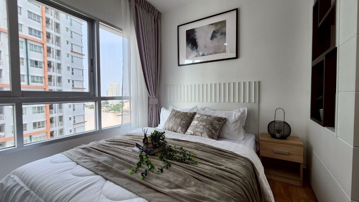 รูป ให้เช่า คอนโดไอวี่ริเวอร์ ราษฎร์บูรณะ ติดแม่น้ำเจ้าพระยา ห้องรีโนเวทใหม่สวยตรงปก - รูปที่ 5/16