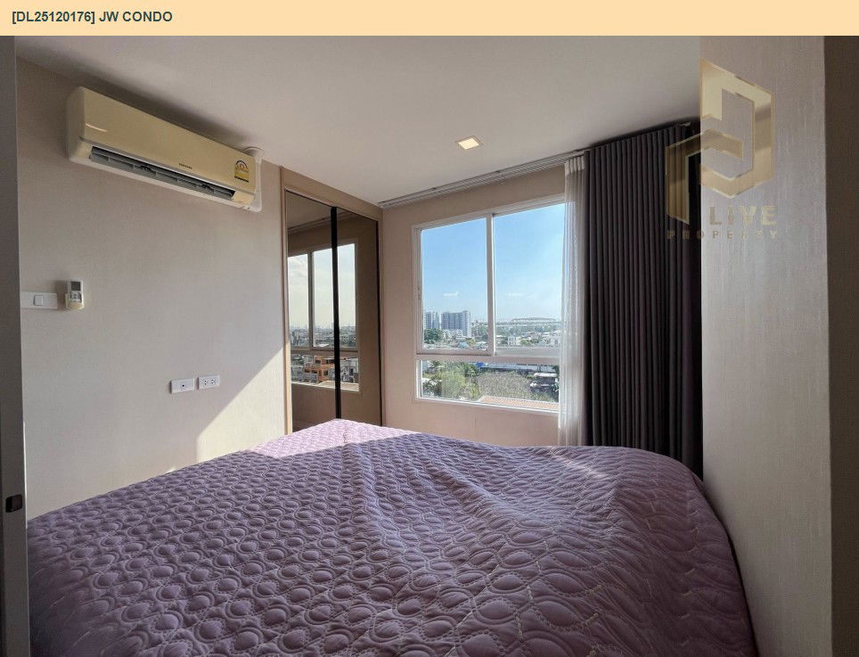 picture DL25120176 Condo for rent, JW Condo near สายสีแดงเข้ม, ready to move in, call urgently 0638692663 LineID @897iyzll - 9/9