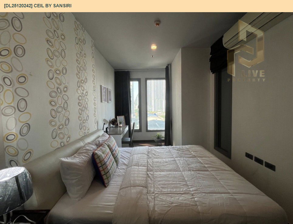 รูป DL25120242 ให้เช่าคอนโด ซีล บาย แสนสิริ (Ceil by Sansiri) ใกล้ BTS เอกมัย พร้อมเข้าอยู่ โทรด่วน 0638692663 LineID @897iyzll - รูปที่ 2/11