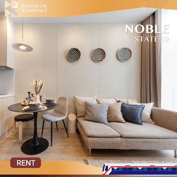 Noble State 39 💖 ห้องสวย เฟอร์บิวอินครบ พร้อมเข้าอยู่ทันที 🛏️ ใกล้ BTS พร้อมพงษ์