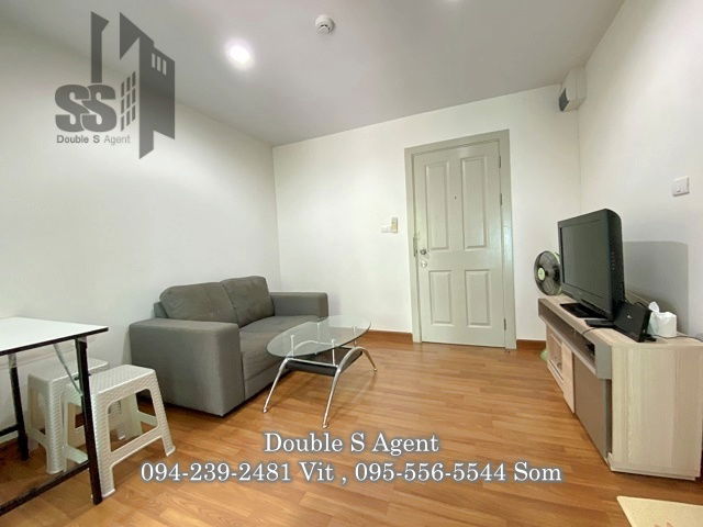 picture SS 117 #For rent Regent Home 25 Tiwanon, size 31 sq m, Building D, 3rd floor #No afternoon sun #Cheap condo for rent - 2/12