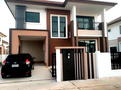 Houses for rent Ubon Ratchathani : 2-storey detached house, 3 bedrooms, 3 bathrooms, near Central Ubon Ratchathani
