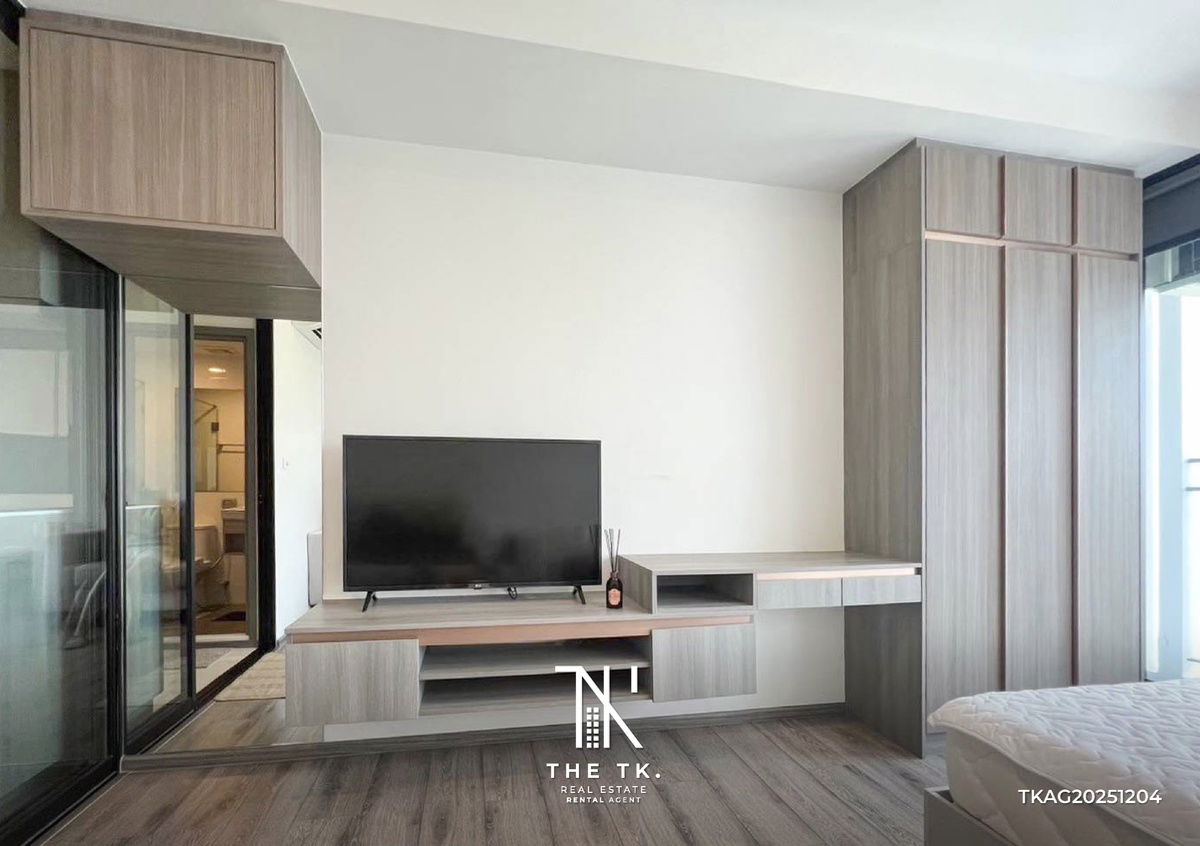 รูป [THE TK.] ให้เช่าคอนโด : ใกล้ BTS แบริ่ง จ่าย 33,000 เข้าอยู่ได้เลย (01/2026)  "Knightsbridge Collage Sukhumvit 107" | ติดต่อคุณทีเค Line ID @637ilhsj - รูปที่ 2/9