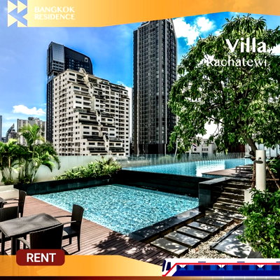 คอนโดให้เช่า : Villa Rachatewi ✨ ยูนิตว่าง พร้อมให้เข้าอยู่ 🛋️ใกล้ BTS ราชเทวี 